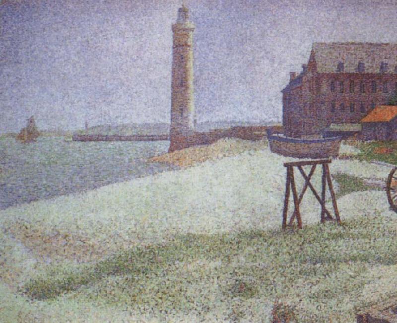 The Lighthouse at Honfleur, Georges Seurat